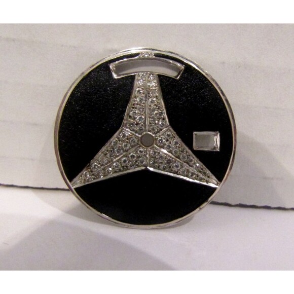 Vintage Rolex Day-Date 36mm Diamond Mercedes Custom Dial 18038 18238 Aftermarket - Picture 2 of 6